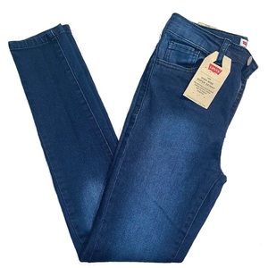 Levi’s 720 high rise Super Skinny with stretch girls sz 12 women’s 24 NWT